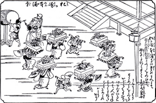 本涌寺で行われていた題目踊り.jpg